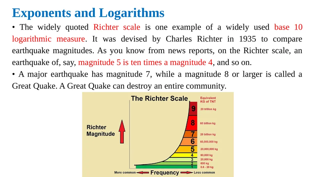 Exponents and Logarithms Dr. Haider Raheem - slide 10 of 17