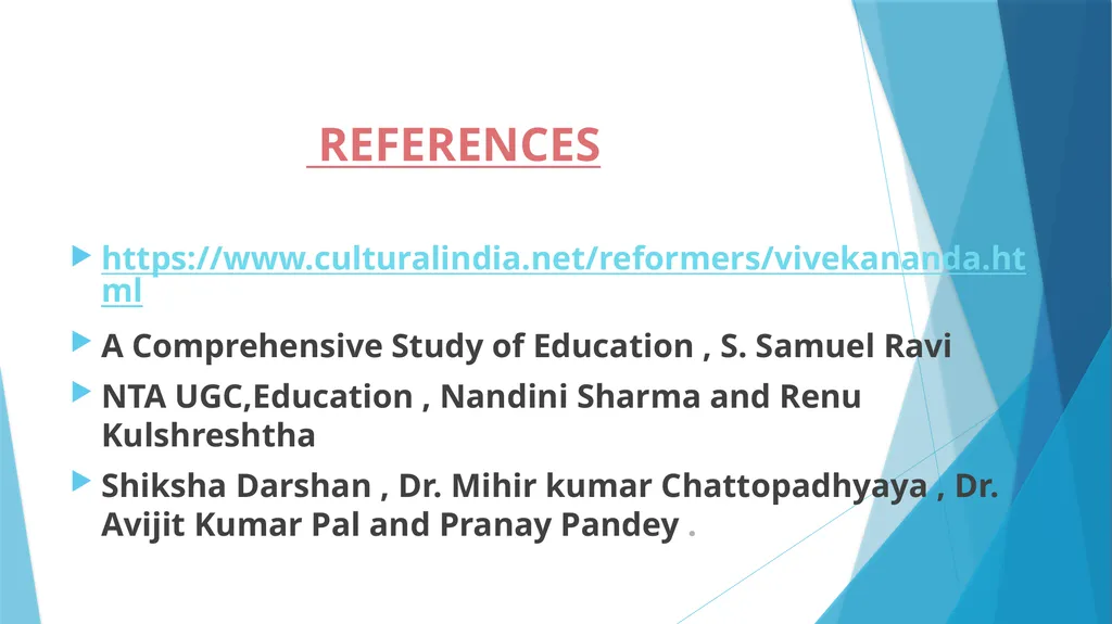 PPT : CONTRIBUTION OF SWAMI VIVEKANANDA ON - slide 11 of 12