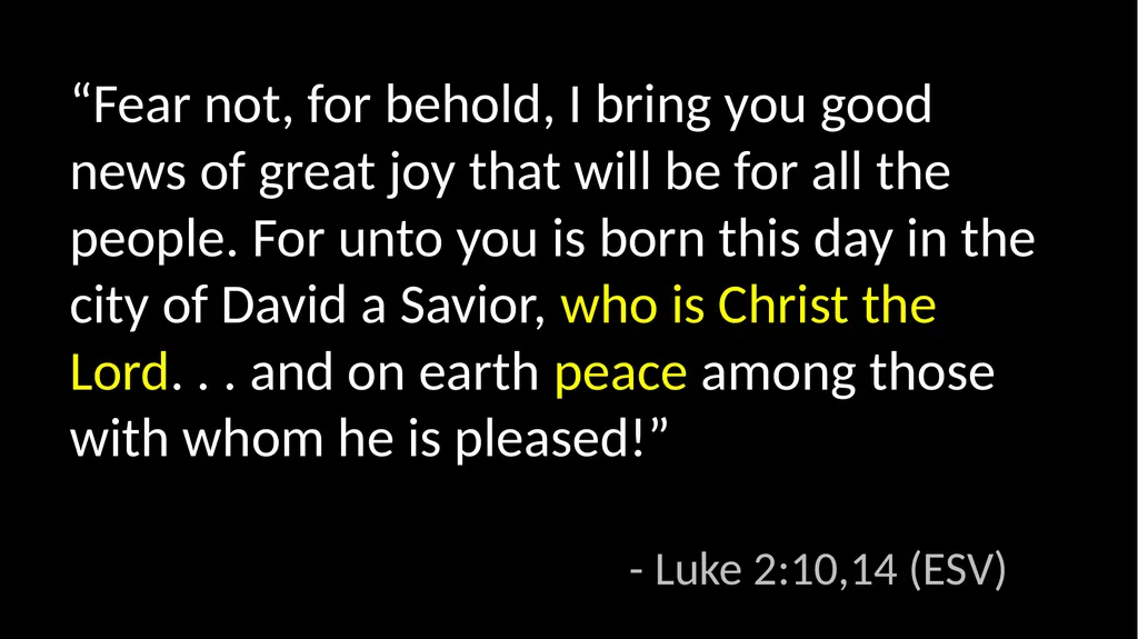 For to us a child is born, to us a - slide 15 of 26