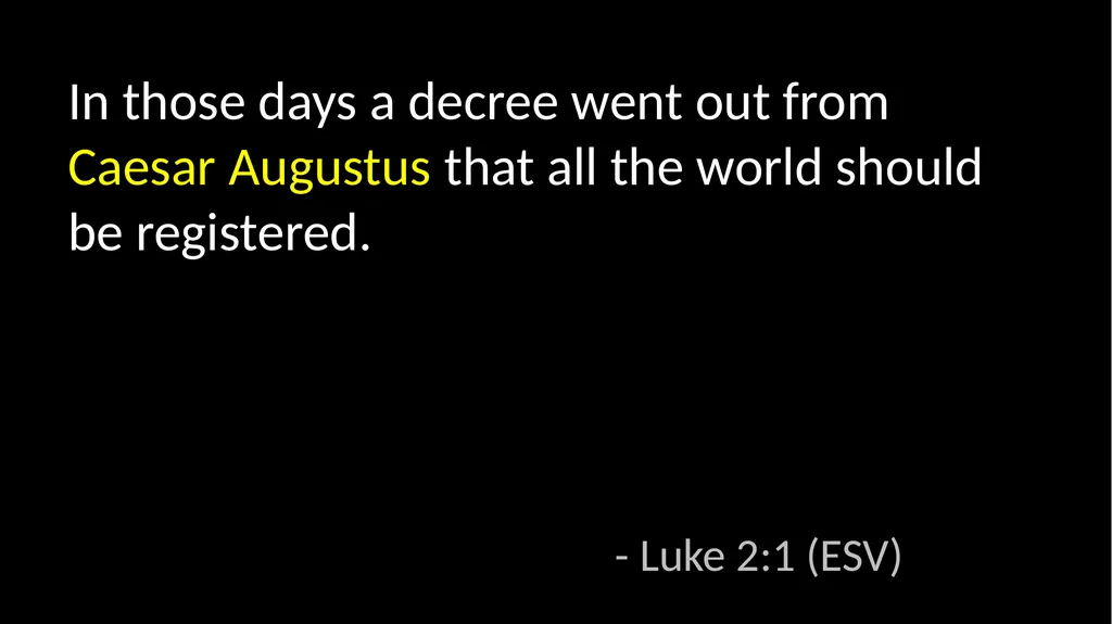For to us a child is born, to us a - slide 9 of 26