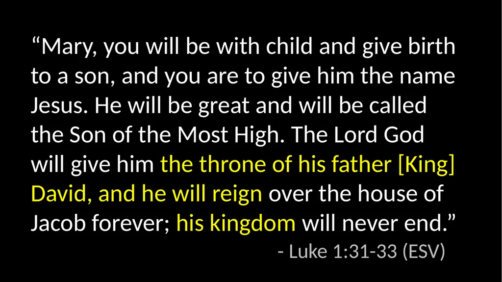 For to us a child is born, to us a - slide 4 of 26
