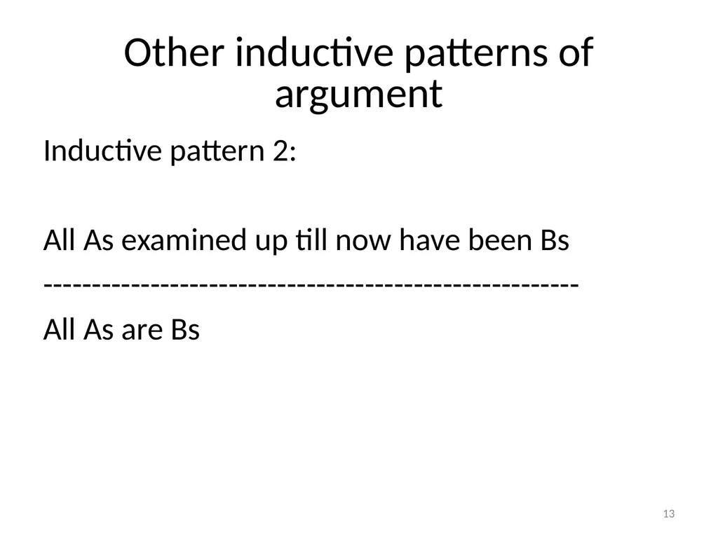 Introduction/Hume’s Problem of Induction Seminar - slide 13 of 24