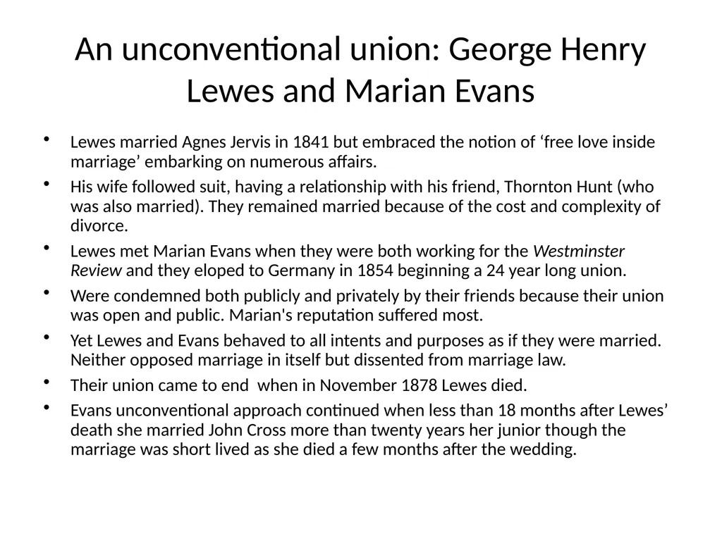 Marriage and Divorce Overview Victorian marriage - slide 10 of 20