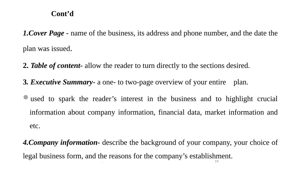CHAPTER THREE BUSINESS PLANNING The will to win is - slide 19 of 34