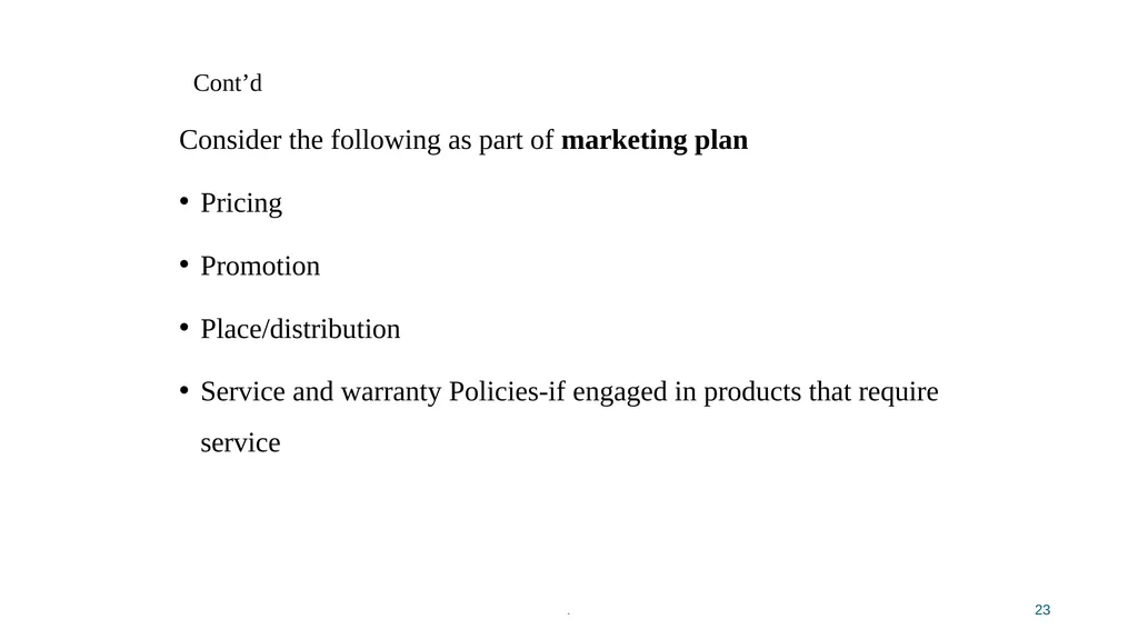 CHAPTER THREE BUSINESS PLANNING The will to win is - slide 23 of 34