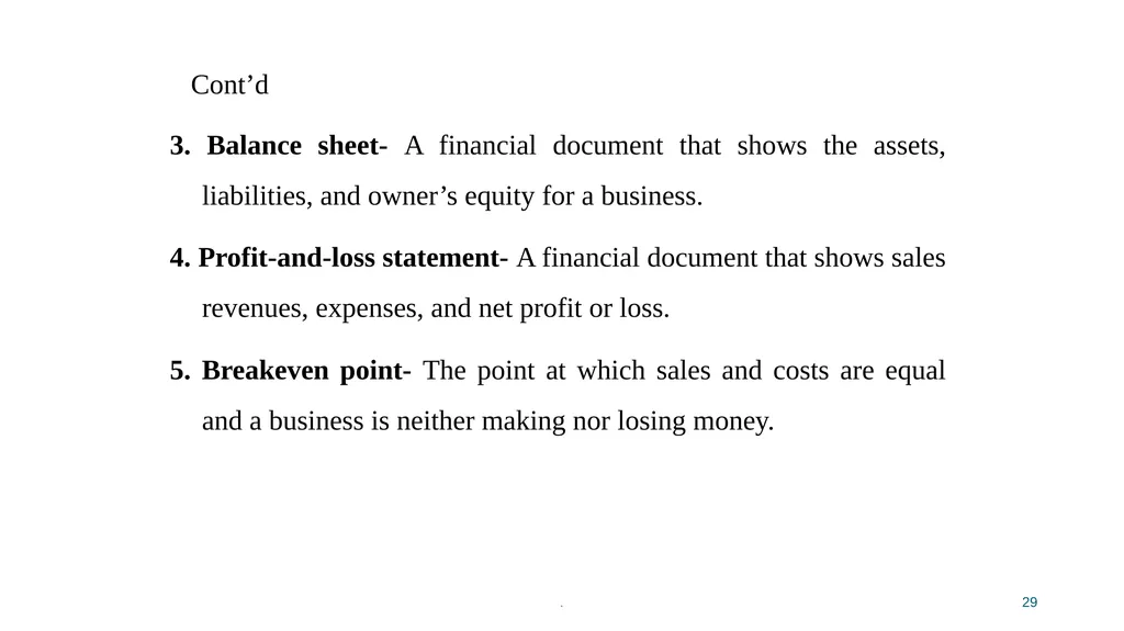 CHAPTER THREE BUSINESS PLANNING The will to win is - slide 29 of 34