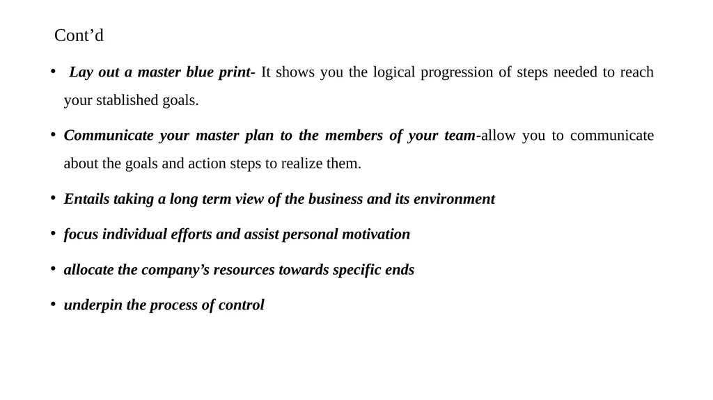CHAPTER THREE BUSINESS PLANNING The will to win is - slide 7 of 34