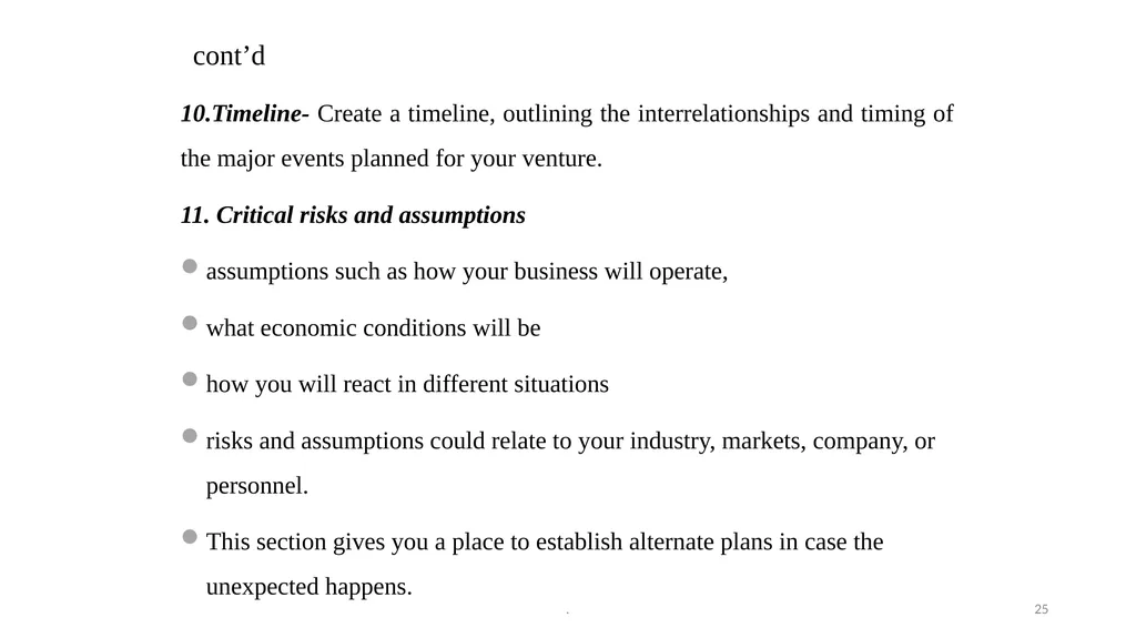 CHAPTER THREE BUSINESS PLANNING The will to win is - slide 25 of 34