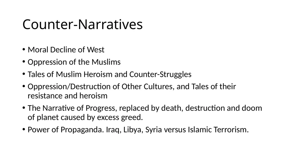 Islamic Worldview Dr. Asad Zaman Thinklink: - slide 19 of 24