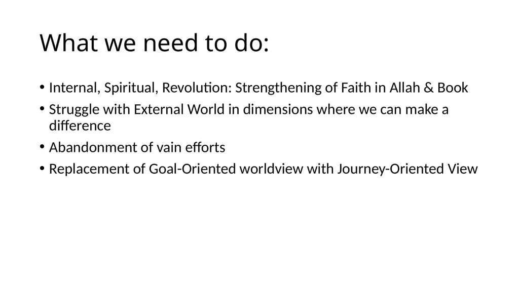 Islamic Worldview Dr. Asad Zaman Thinklink: - slide 24 of 24