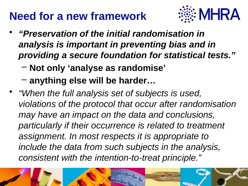 Estimands at ICH . Rob Hemmings, Statistics and PK - slide 8 of 34