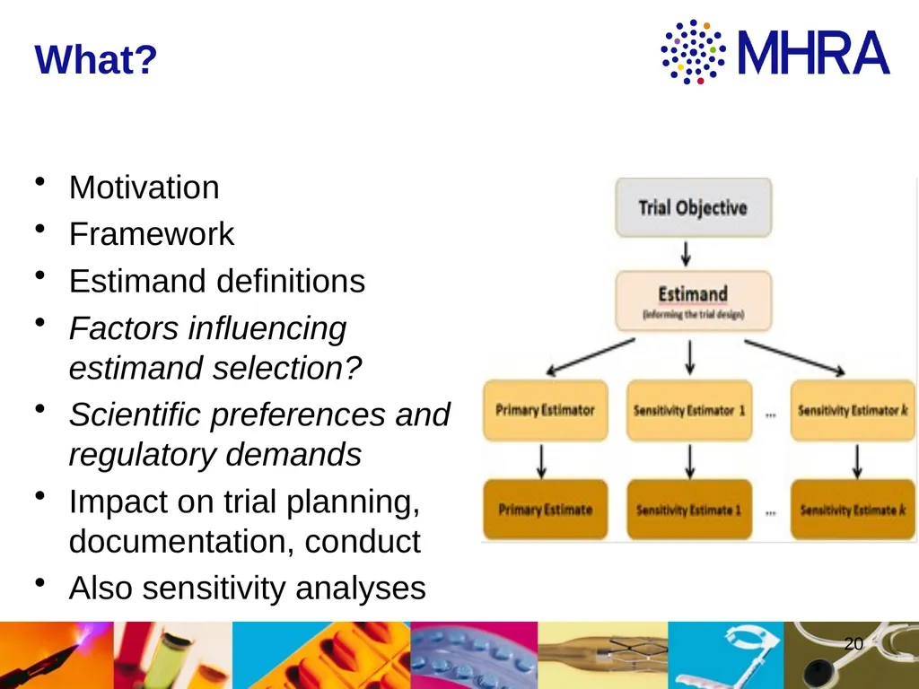 Estimands at ICH . Rob Hemmings, Statistics and PK - slide 20 of 34