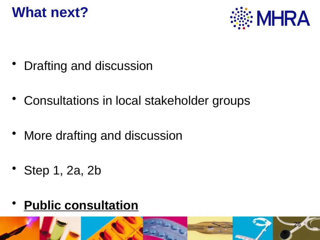 Estimands at ICH . Rob Hemmings, Statistics and PK - slide 26 of 34