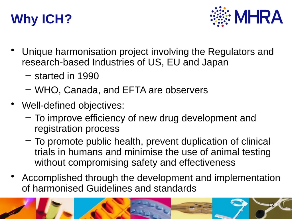 Estimands at ICH . Rob Hemmings, Statistics and PK - slide 12 of 34