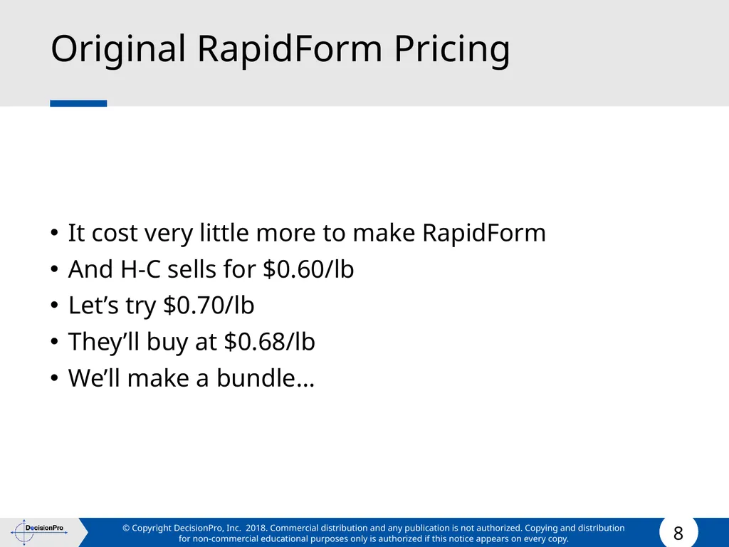 Value for Customers & Valuing Customers Measuring - slide 8 of 73