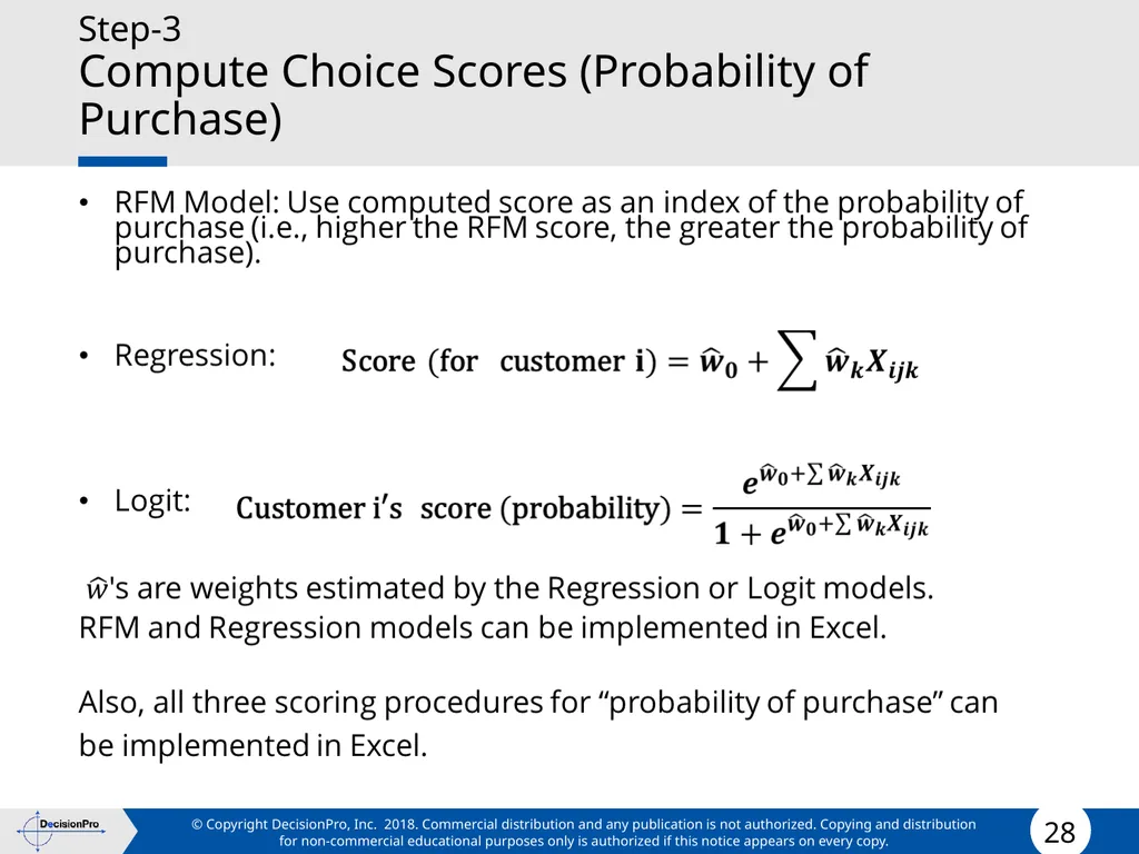 Value for Customers & Valuing Customers Measuring - slide 28 of 73