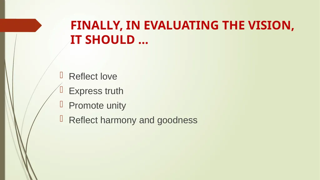 VISIONING SEEKING GOD’S VISION FOR FORMATION - slide 12 of 14