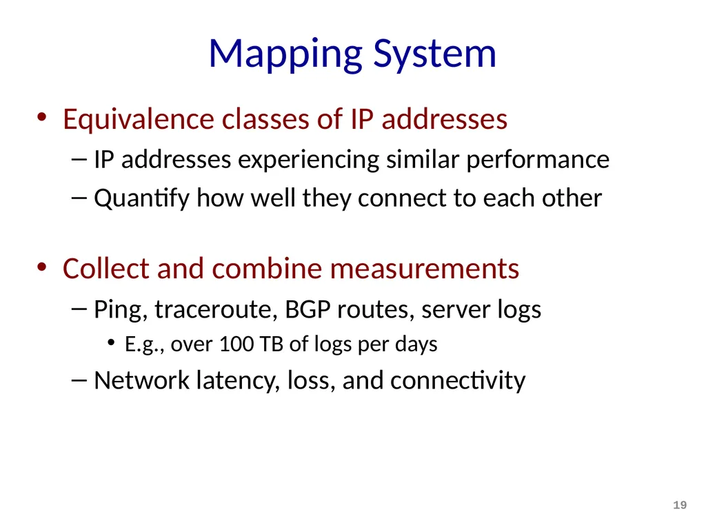 Content Distribution Networks COS 518: Advanced - slide 19 of 22