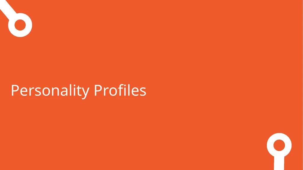 Personality Profiles Personality Profiles – The - slide 1 of 9