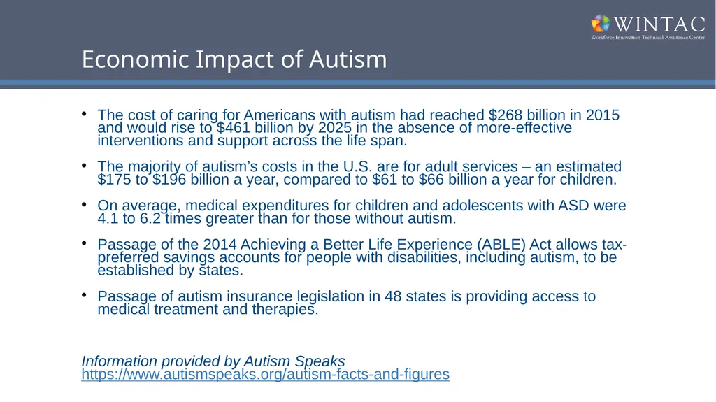 Understanding Individuals with Autism Spectrum - slide 22 of 26