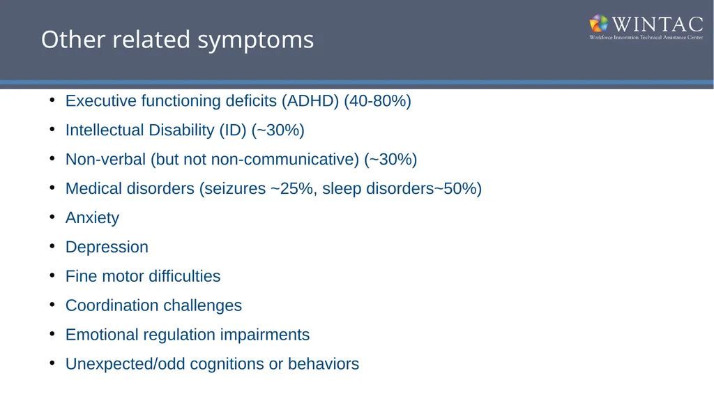 Understanding Individuals with Autism Spectrum - slide 8 of 26