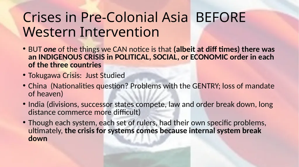 Comparative History Themes to Compare Across the - slide 5 of 14