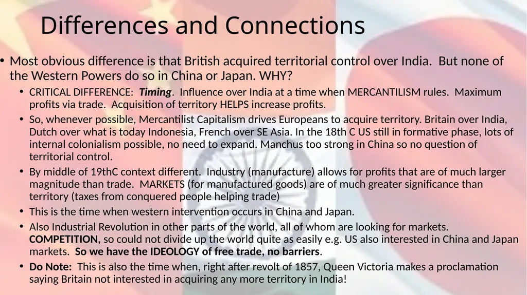 Comparative History Themes to Compare Across the - slide 11 of 14