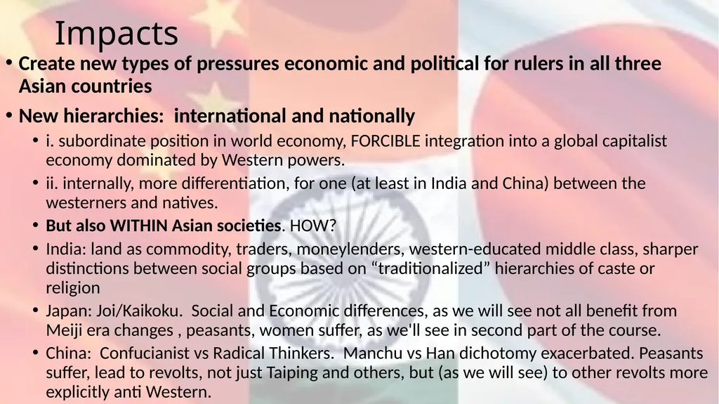 Comparative History Themes to Compare Across the - slide 13 of 14