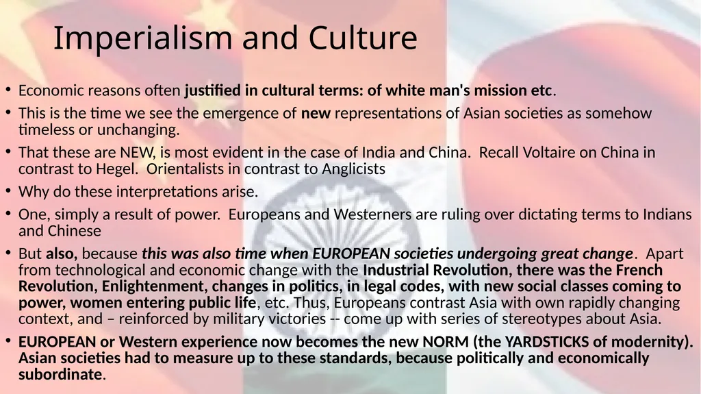 Comparative History Themes to Compare Across the - slide 12 of 14
