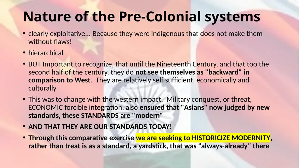 Comparative History Themes to Compare Across the - slide 7 of 14
