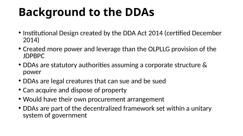 Decentralization And District Development - slide 6 of 14