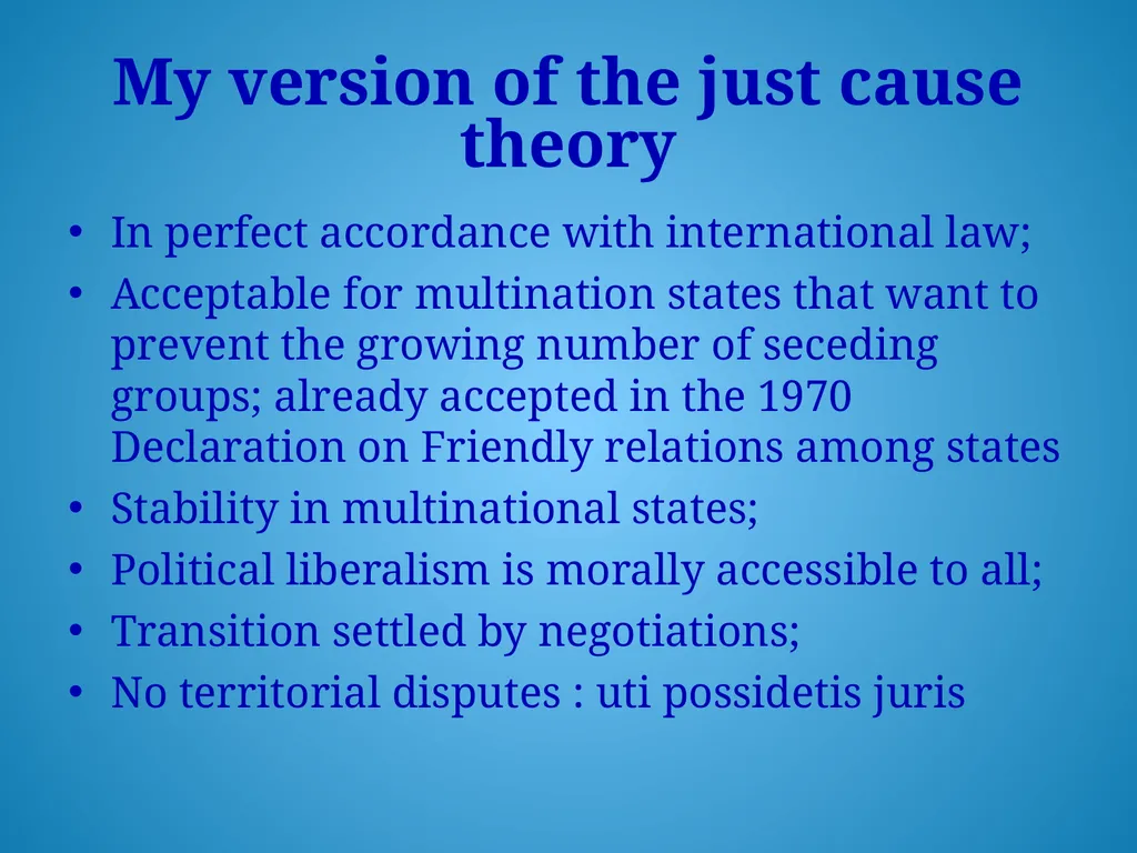 Michel Seymour UK Lectures Peoples, - slide 21 of 22