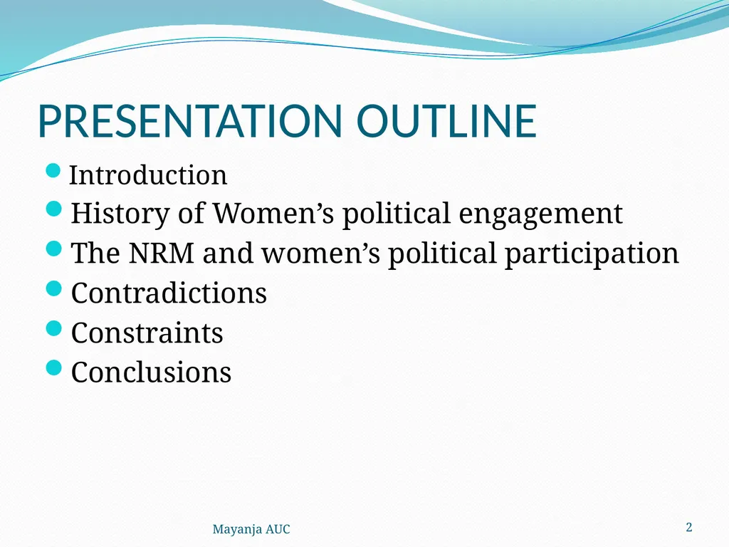 Evelyn Namakula Mayanja Ph.D Adjunct Professor, - slide 2 of 26
