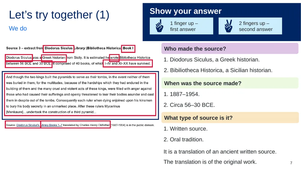 Instructions for use This resource is not a - slide 7 of 19