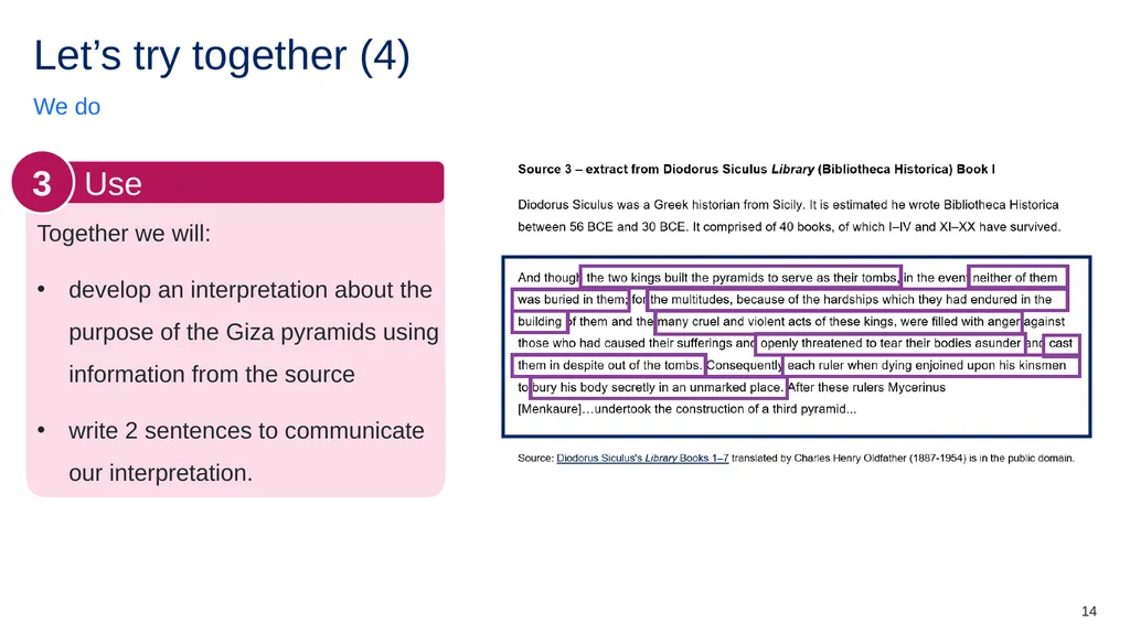 Instructions for use This resource is not a - slide 14 of 19