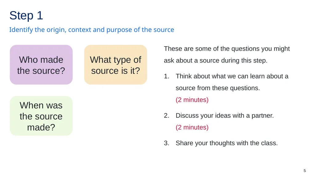 Instructions for use This resource is not a - slide 5 of 19