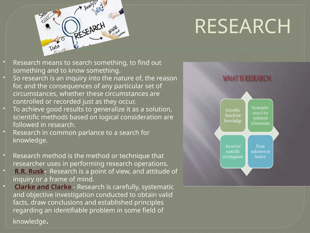 TOPIC: DOCTRINAL RESEARCH AND CRITICAL ANALYSIS - slide 4 of 19