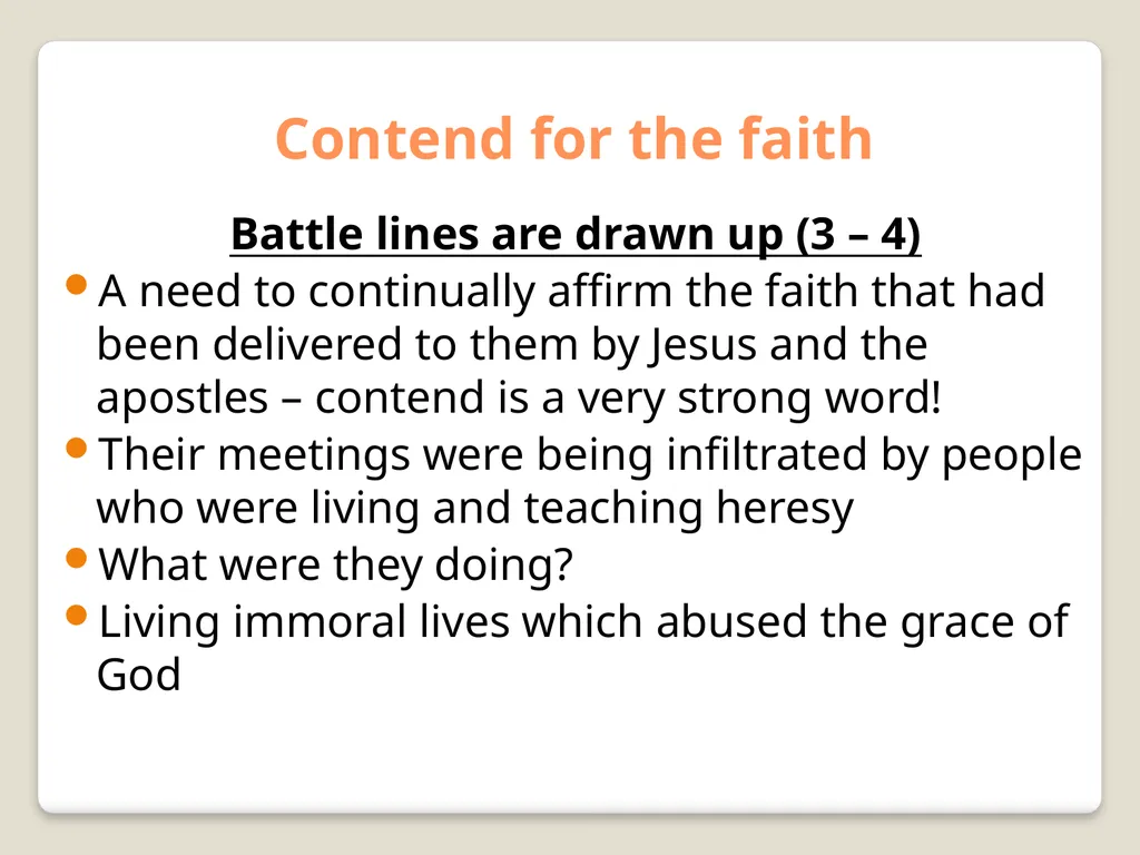 Dangerous times and dangerous people The letter of - slide 7 of 9
