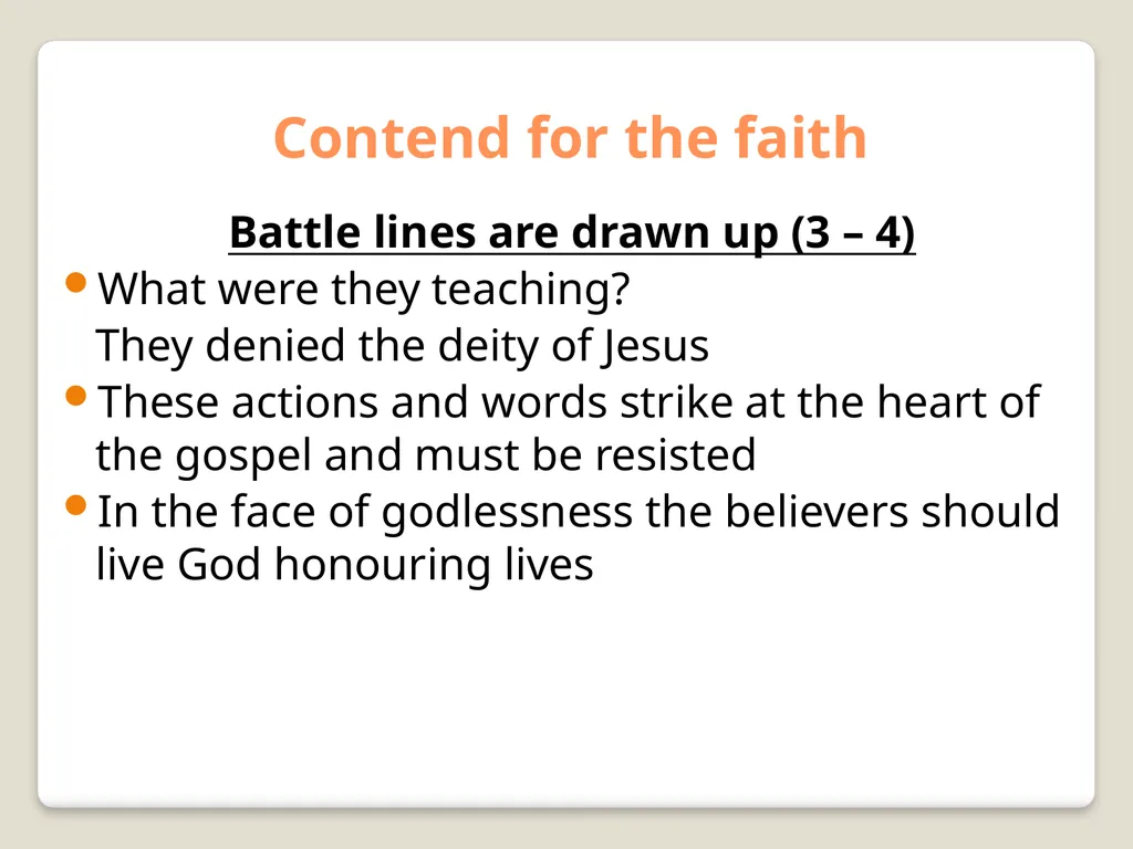 Dangerous times and dangerous people The letter of - slide 8 of 9