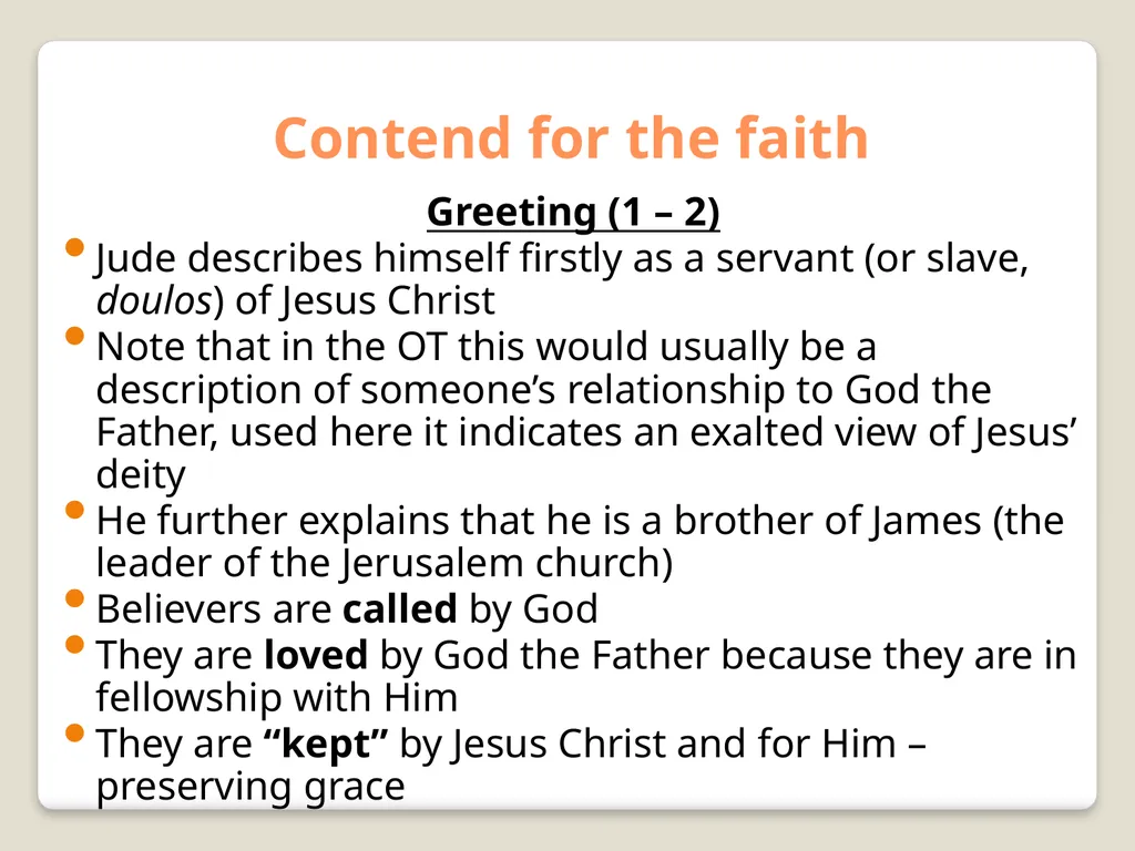 Dangerous times and dangerous people The letter of - slide 4 of 9