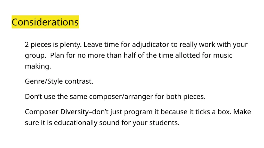 A Session called “Festival Preparation” Because - slide 12 of 32