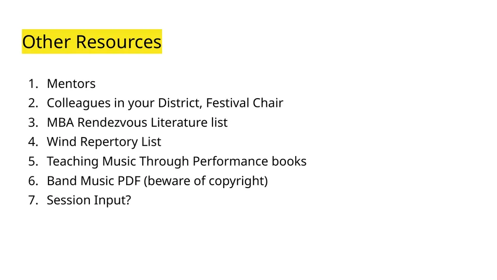 A Session called “Festival Preparation” Because - slide 11 of 32