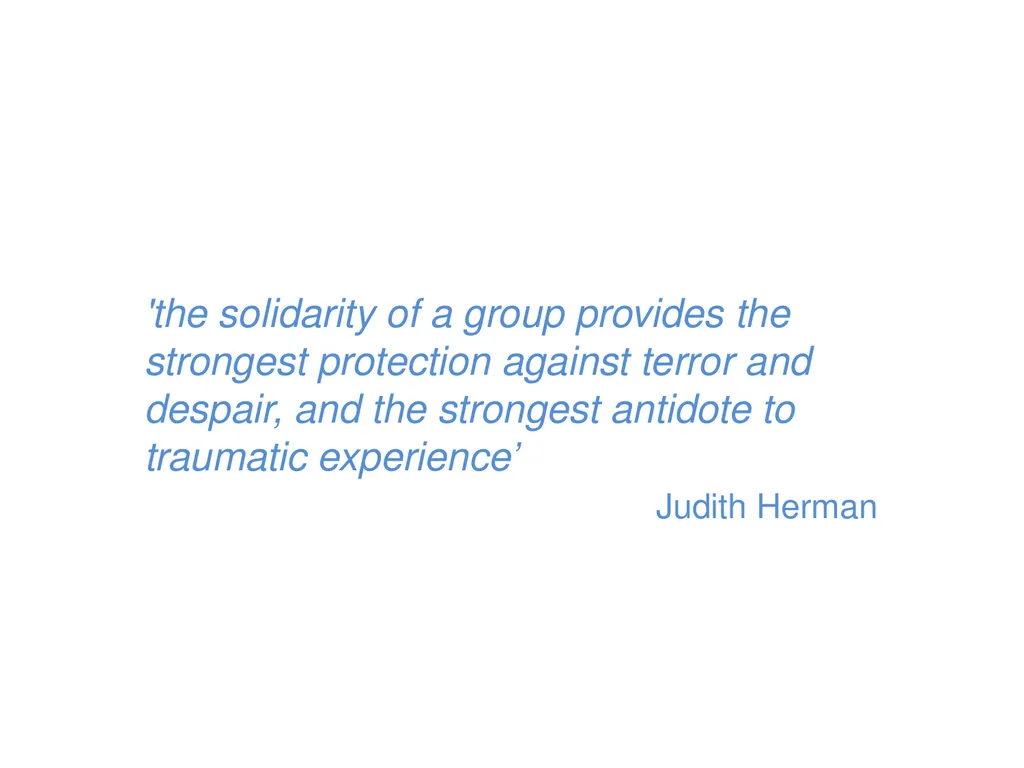 Reading or hearing about other people’s experience - slide 4 of 5