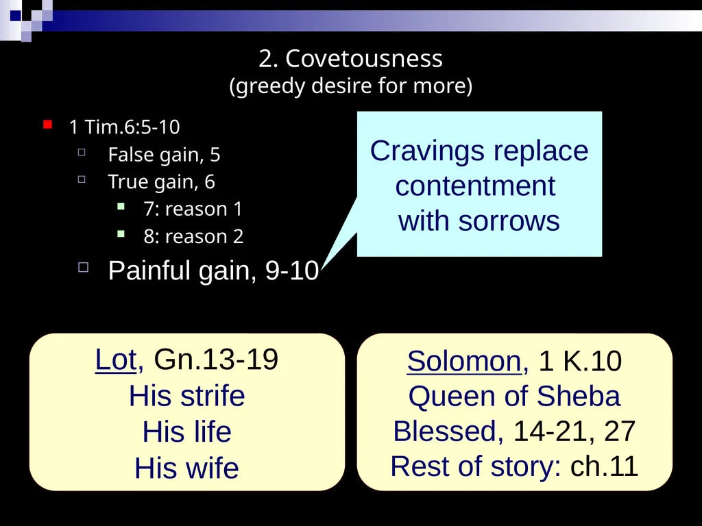 . Philippians 411 Not that I speak in regard to - slide 10 of 21