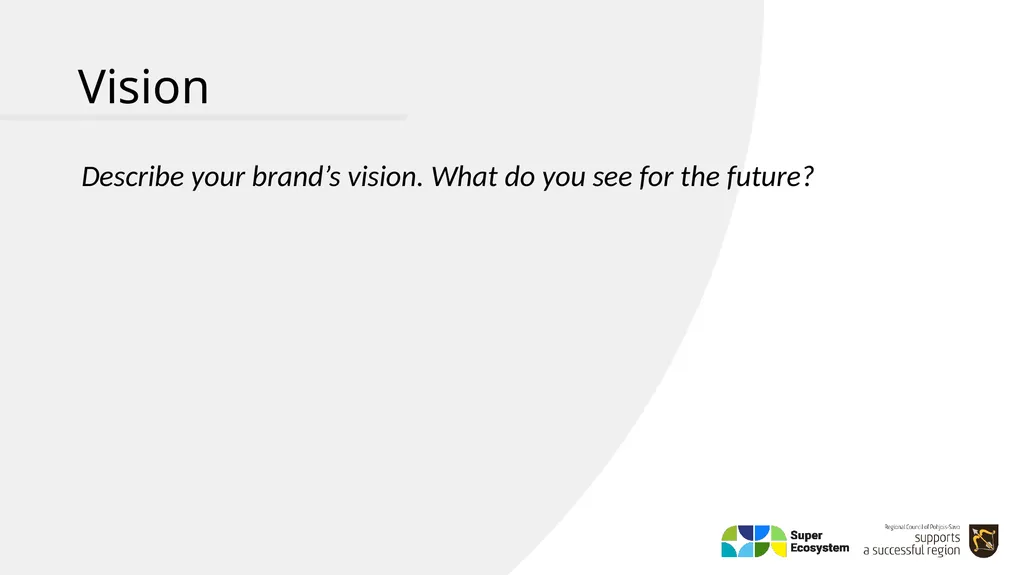 Brand Book – Style Guide YOUR CLUSTER/ECOSYSTEM - slide 3 of 25
