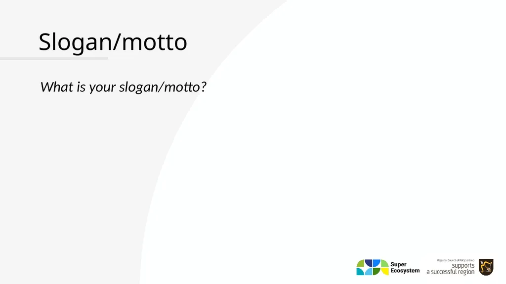 Brand Book – Style Guide YOUR CLUSTER/ECOSYSTEM - slide 11 of 25