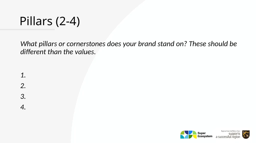Brand Book – Style Guide YOUR CLUSTER/ECOSYSTEM - slide 10 of 25