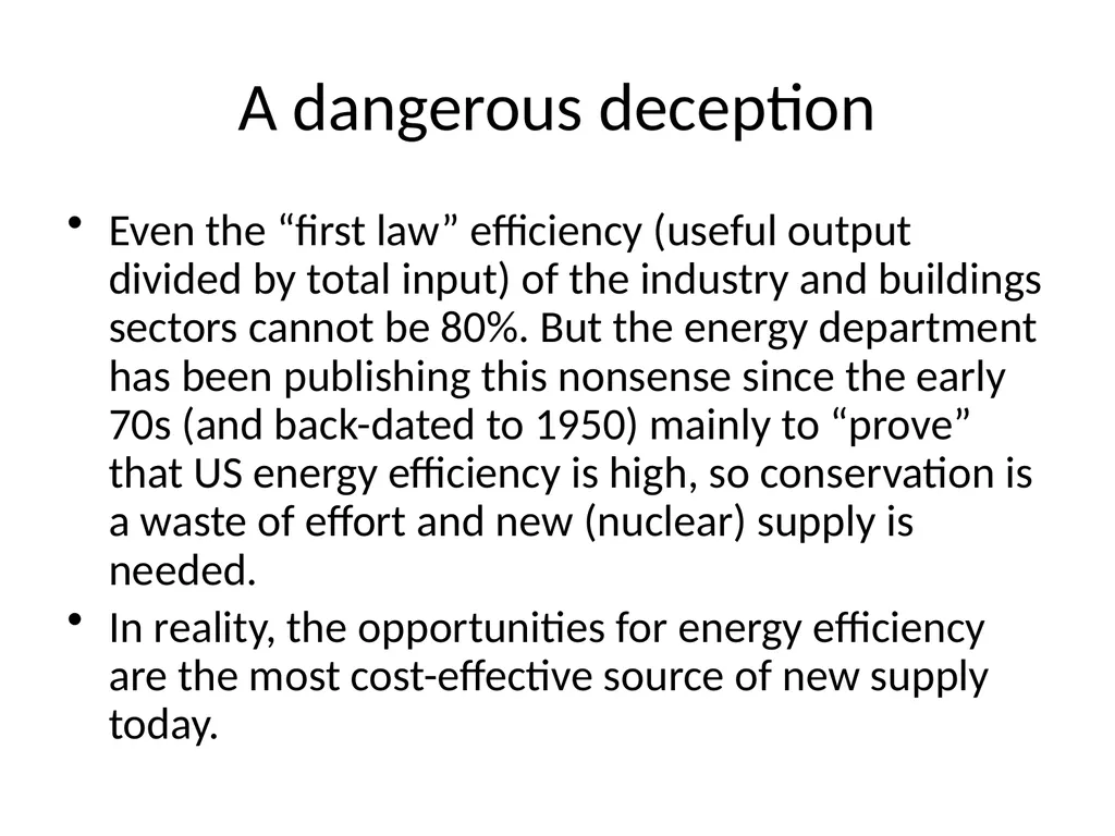 Exergy, Economic Growth and Degrowth Presentation - slide 34 of 39
