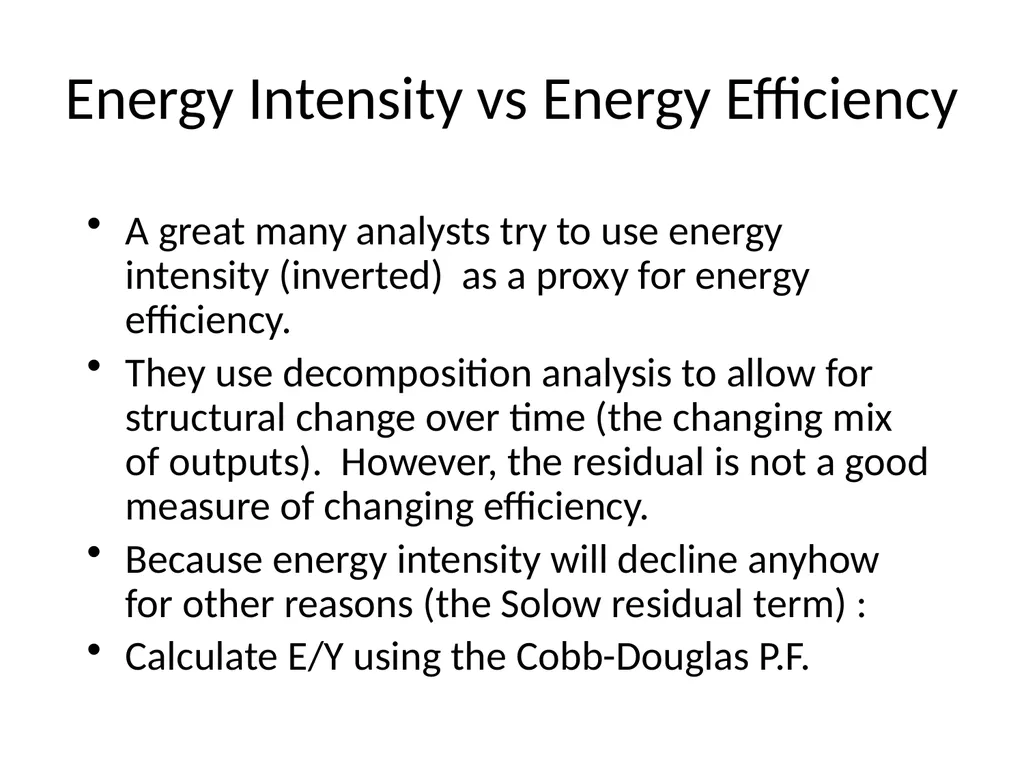 Exergy, Economic Growth and Degrowth Presentation - slide 35 of 39