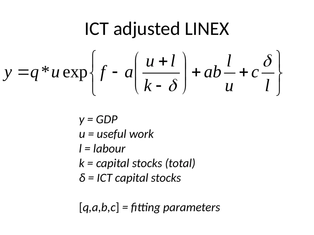 Exergy, Economic Growth and Degrowth Presentation - slide 26 of 39